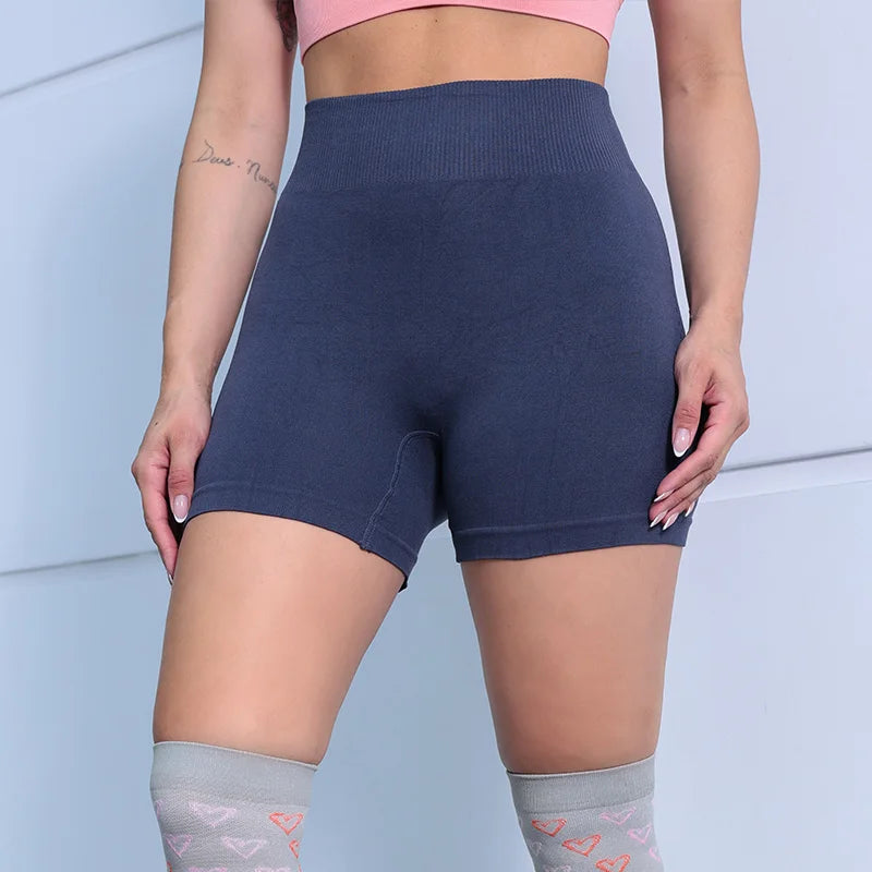 Shorts Feminino Esportivo – Cintura Alta, Levanta Bumbum e Respirável