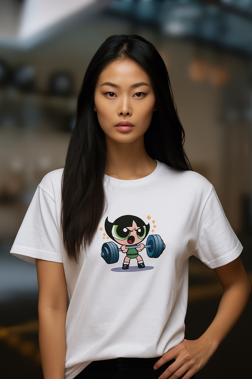 Camiseta Power Girl – Docinho Fitness